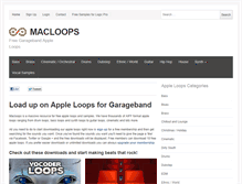 Tablet Screenshot of macloops.com